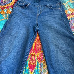 Style & Co Wide Crop Jeans Size Large